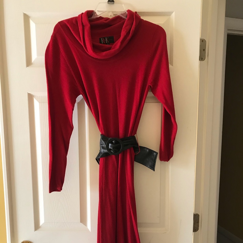 Red dress